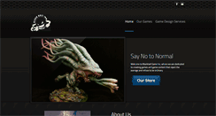 Desktop Screenshot of blackballgames.com
